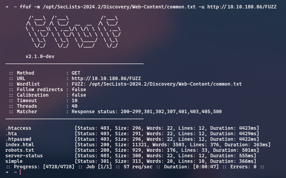Directory Discovery